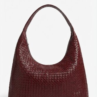 Bordo Büyük Boy Omuz Tote Çanta